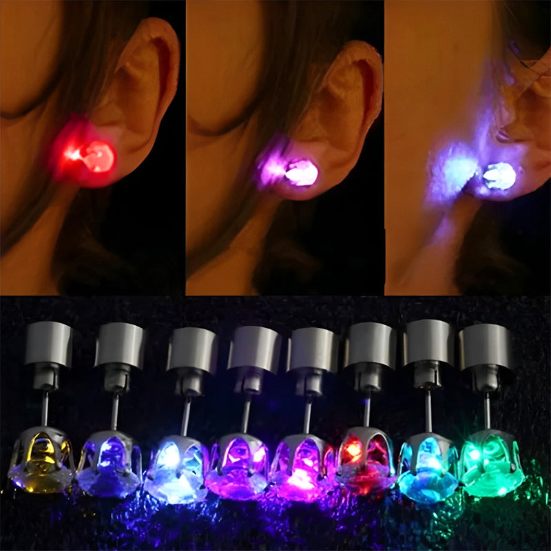 Pendientes con Luz LED