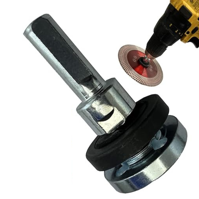 Adaptador de Taladro a Amoladora + 1 Disco de Corte