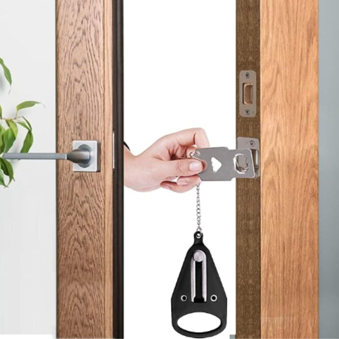 Cerradura Portátil para Puerta - Seguridad Mejorada