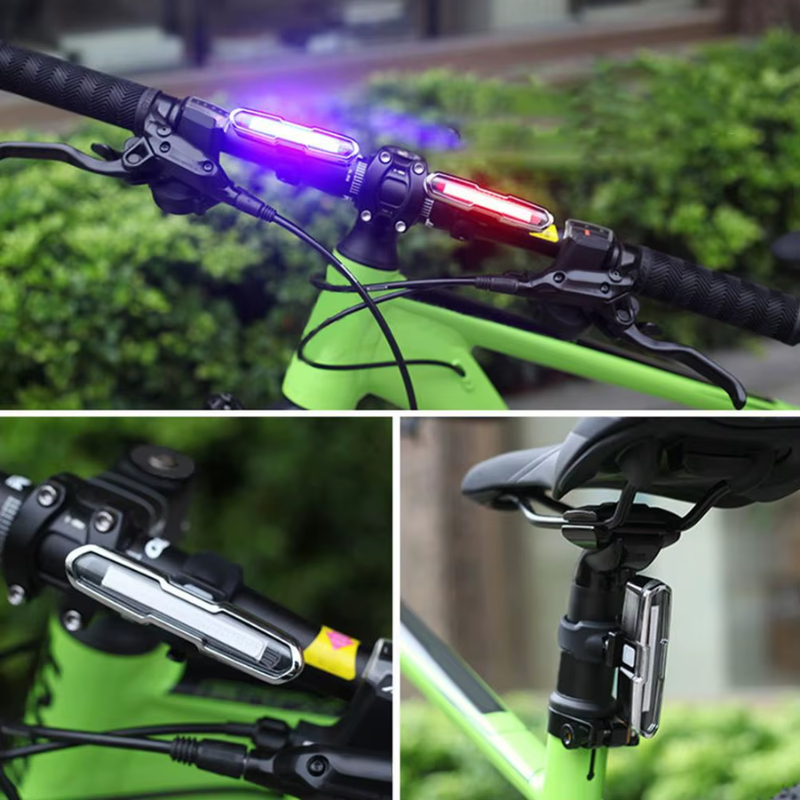 LUZ LED TRASERA PARA BICICLETAS
