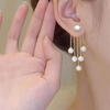 Pendientes Colgantes de Perla