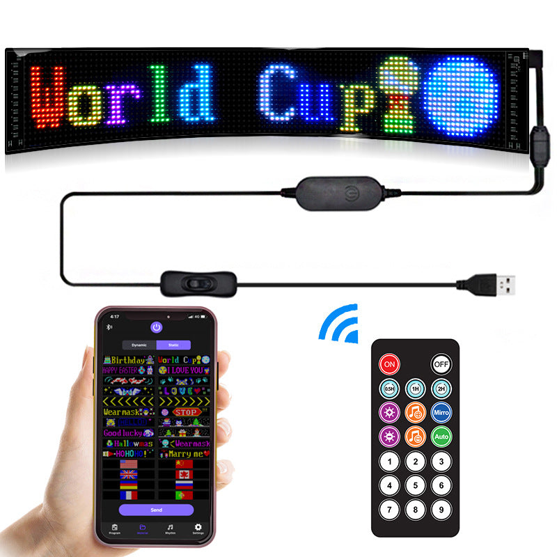 Letrero LED Flexible RGB