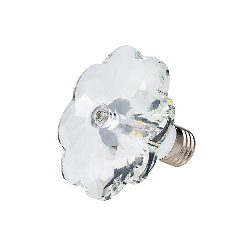 Bombilla LED de Diseño Floral de Cristal