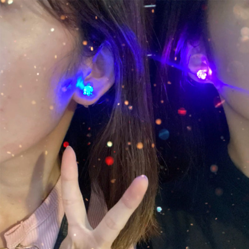 Pendientes con Luz LED