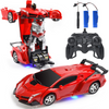 Auto Robot Transformable a Control Remoto - Ideal para Navidad