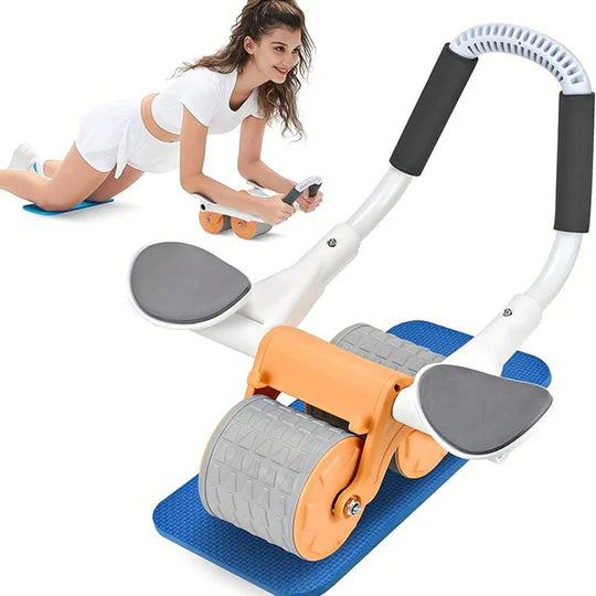 Rueda de Ejercicio Abdominal con Rebote Automático