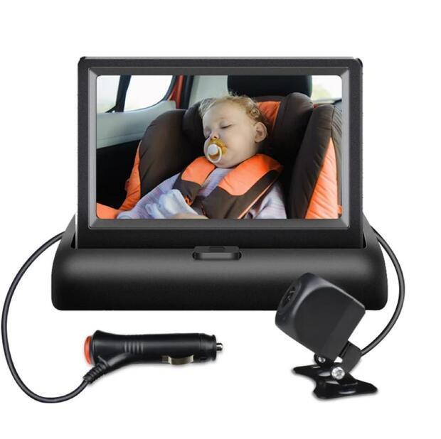 Monitor de seguridad de auto para bebe