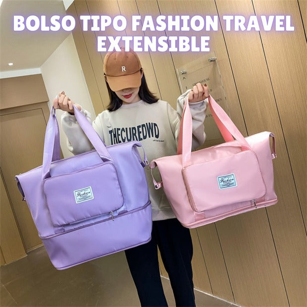 Bolso Tipo Fashion Travel (Extensible)