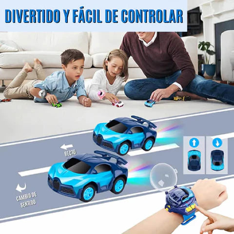 Reloj con Mini Carro a Control Remoto (El mejor regalo para niños)🎁