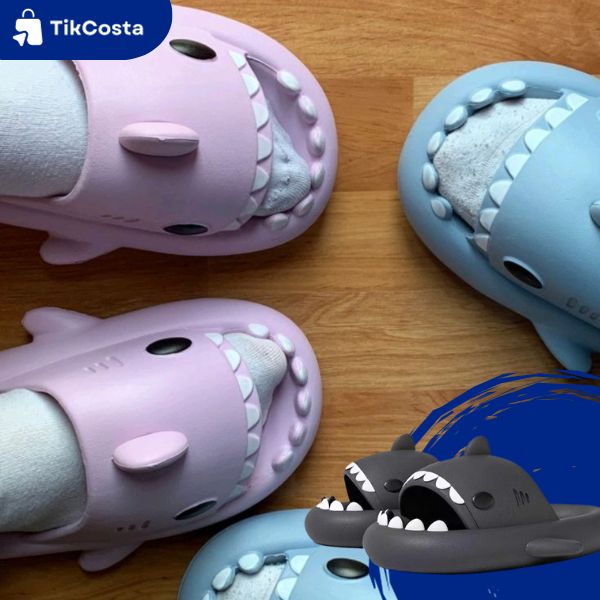 Shark Slides™ Sandalias Super Cómodas con Forma de Tiburón