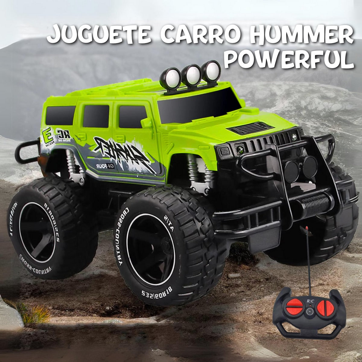 Juguete Carro Hummer Powerful