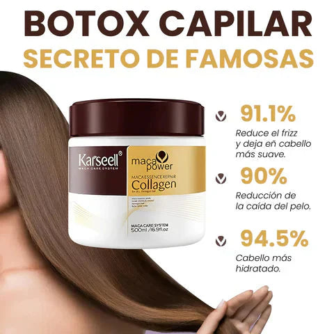 Aceite de Argán Maca Power - Mascarilla Capilar