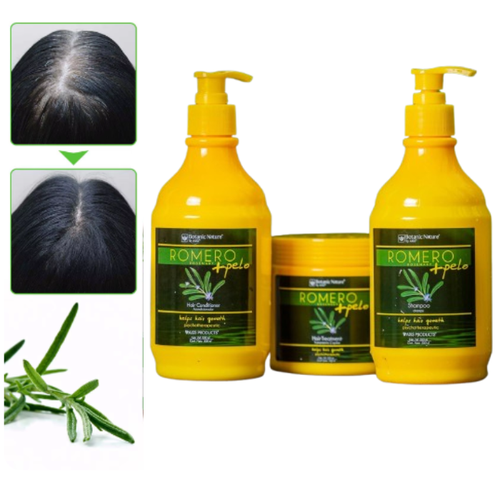 Pack de 3 Romero Crece Pelo - Botanic Nature