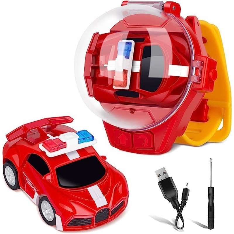 Reloj con Mini Carro a Control Remoto (El mejor regalo para niños)🎁