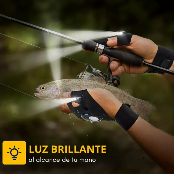 Guantes Impermeables con Luces LED (Par)