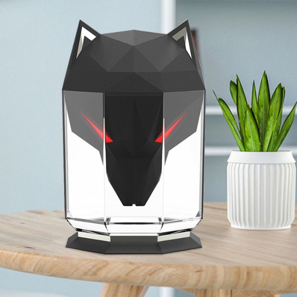 Vaporizador con Forma de Lobo y luz RGB