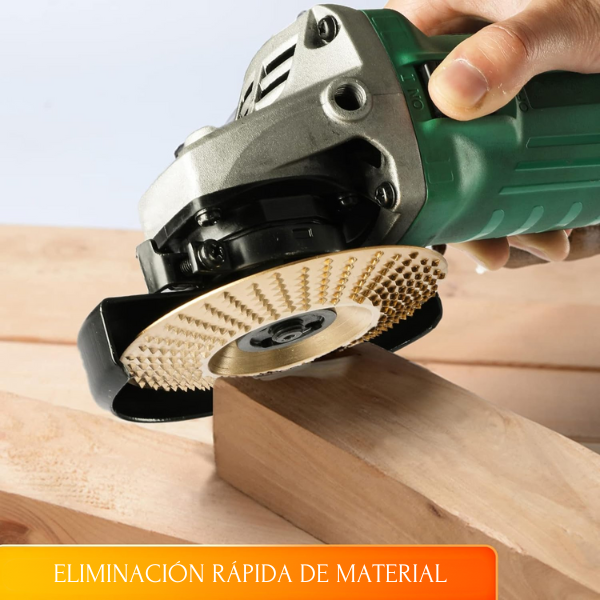 Juego de 3 Discos para Tallar Madera