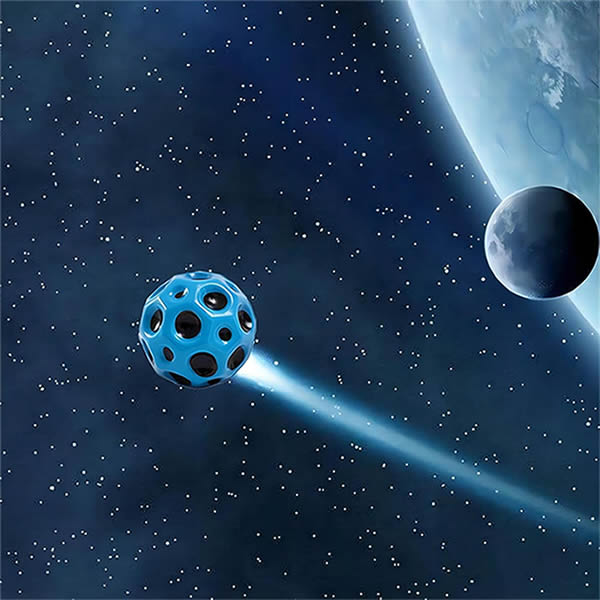 AstroSalto™ Pelota con Súper Salto en Forma de Asteroide