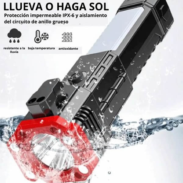 Linterna Indestructible Ultra Power™ 5 en 1